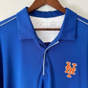 Antigua New York Mets Polo Shirt – XL – Royal Blue